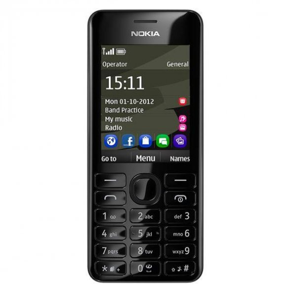Nokia 6600 (206) Siyah Tuşlu Cep Telefonu(İthalatçı Garantili) - 3