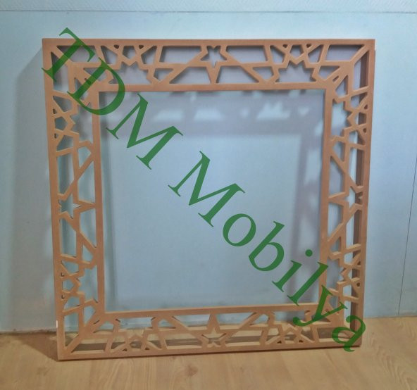 Ahşap Ayna Çerçevesi.CNC İşlemeli Ahşap Çerçeveler TDMAyna-00006