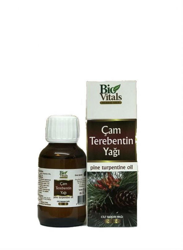 BİO VİTALS ÇAM TEREBENTİN  YAĞI  50 ML