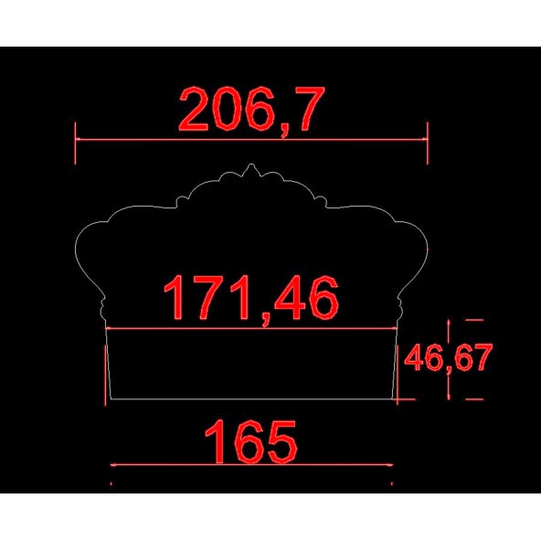 Ahşap Yatak Başlık. CNC İşlemeli Ahşap Karyola başlık TDM Başlık-10001 - 2