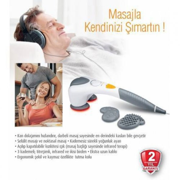 Medisana FML 48312 - Kızılötesi Özellikli Esnek Başlı Masaj Aleti - 2