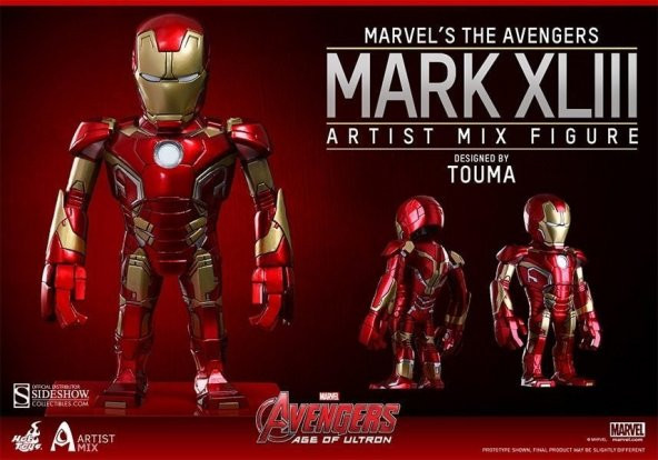 Ironman MK XLIII Artist Mix Figure - 2