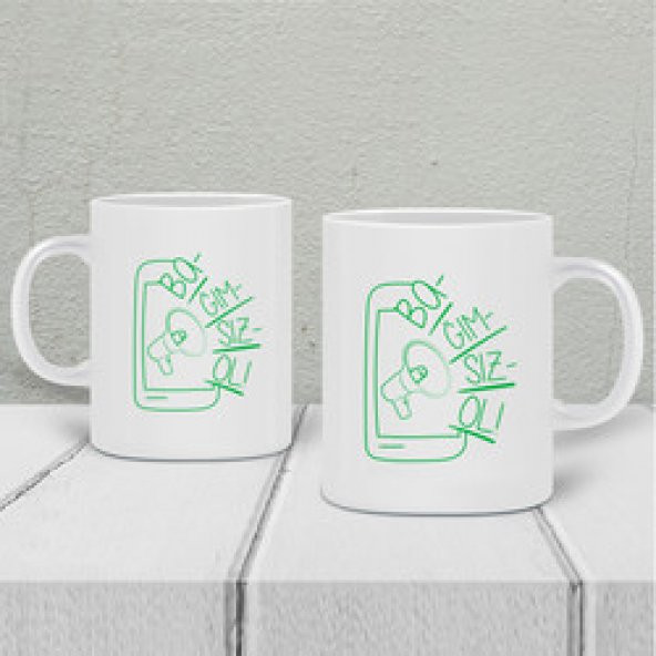 İkili Kupa Bardak - Bağımsız Ol