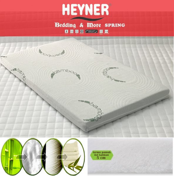 Heyner Bamboo 70X120 Pamuk Oyun Parkı Yatağı 70*120 Pamuk Yatak