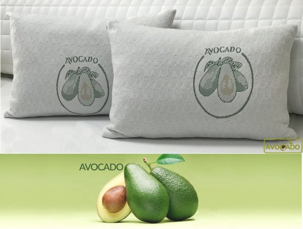 Avocado Yastık 50x70 Visco Yastık 2li paket Ortopedik Yastık