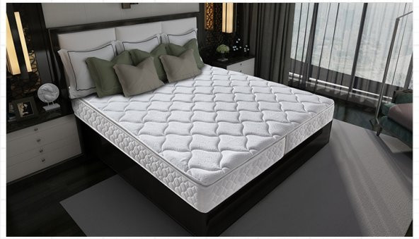 150X190 MİDİLİFE KATLANABİLİR ÇİFT KİŞİLİK ORTOPEDİK YAYLI YATAK - 12