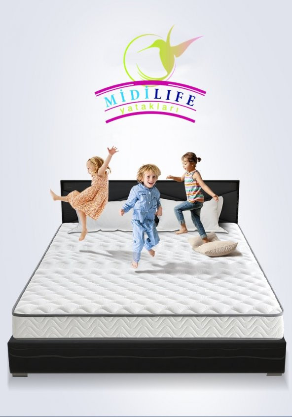 Midilife Smartbed 130X190 Ortopedik Yaylı Visco Yatak Visco Yatak