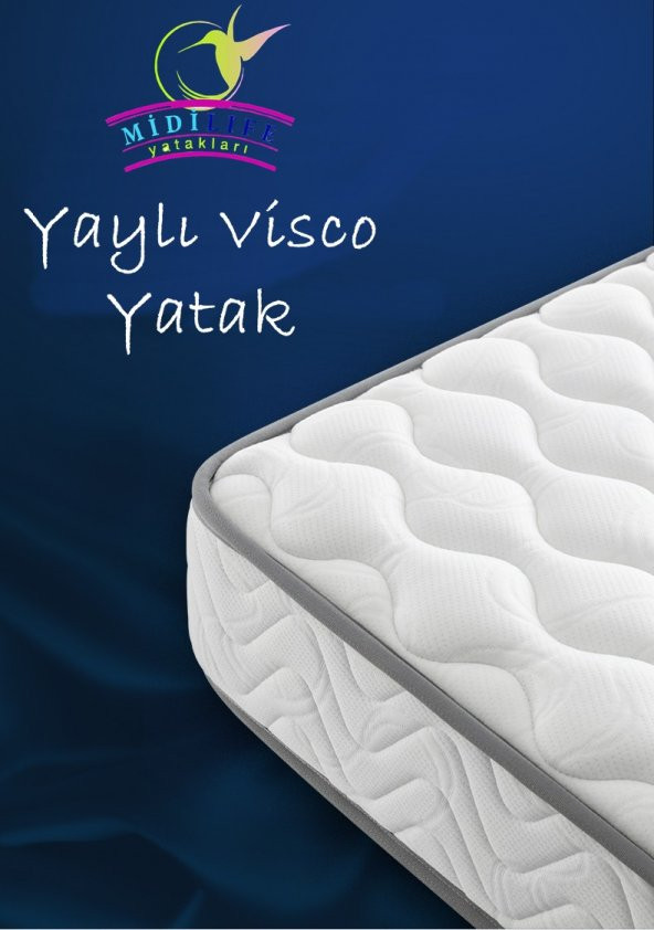 Midilife Smartbed 120X190 Ortopedik Yaylı Visco Yatak Visco Yatak - Resim 3