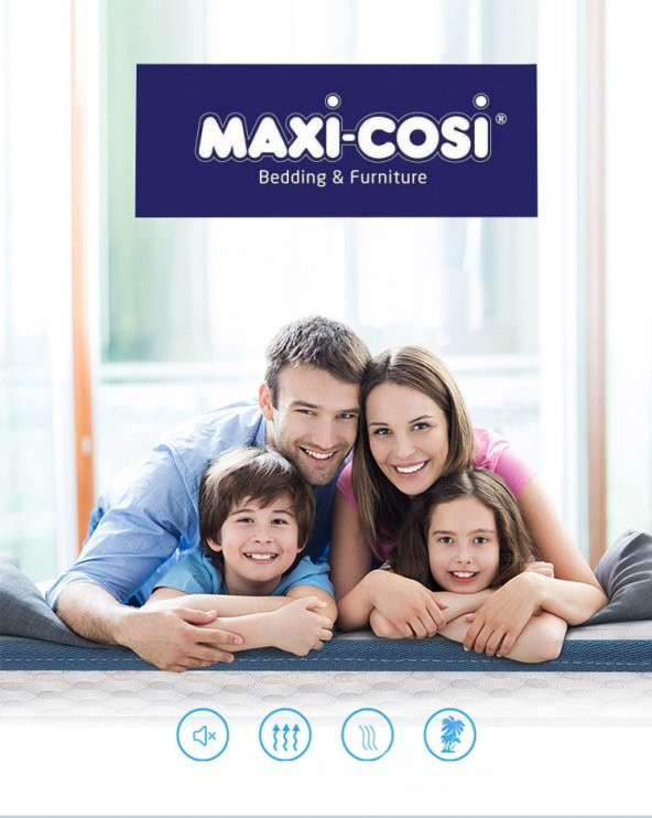 MAXİ-COSİ COTTON 80X150 ORTOPEDİK YATAK ŞİLTESİ VİSCO YATAK PEDİ - 6