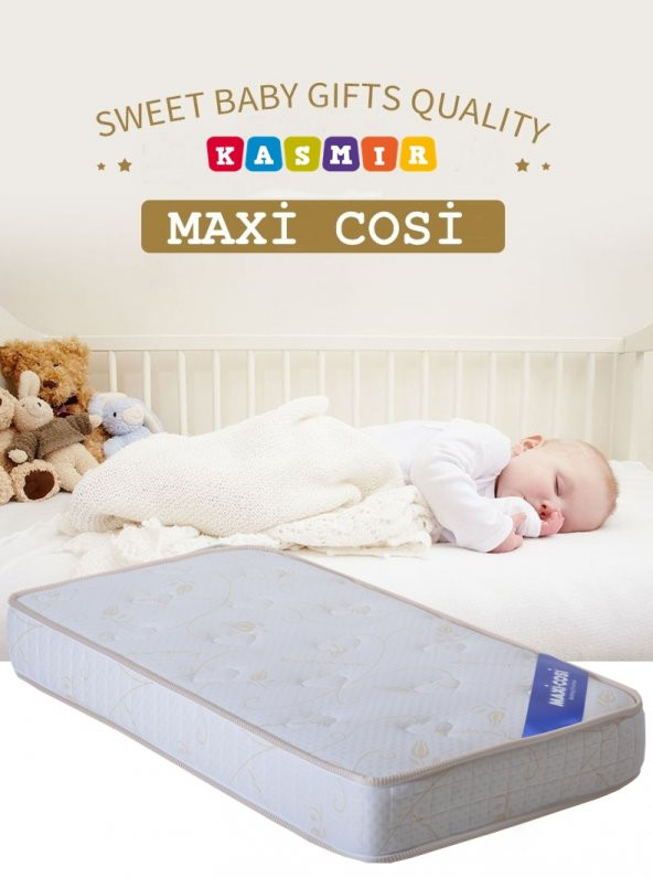 Maxi Cosi 70x170 Soft Ortopedik Yaylı yatak