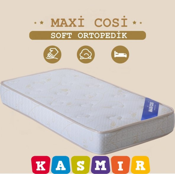 Maxi Cosi 60x120 Soft Ortopedik Yaylı yatak - Resim 2