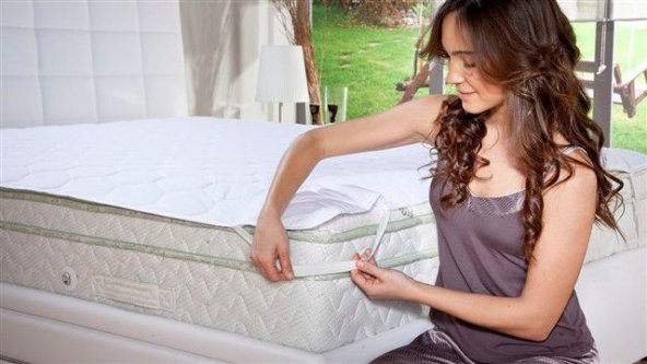 Othelloshop Sıvı Geçirmez Yatak Koruyucu Alez - 4