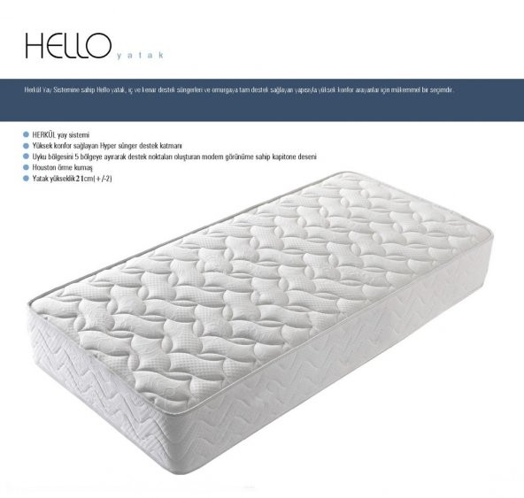 80X150 OPALİN YAYLI YATAK | Yaylı Yatak 80*150 OPALİN COMFORT - 2