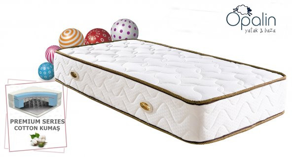 100X200 OPALİN COTTON ORTOPEDİK YAYLI YATAK 100x200 YAYLI YATAK