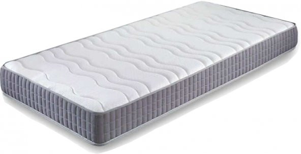 70x120 HEYNER Soft Ortopedik Yaylı Yatak Gray Coton Yatak - 2
