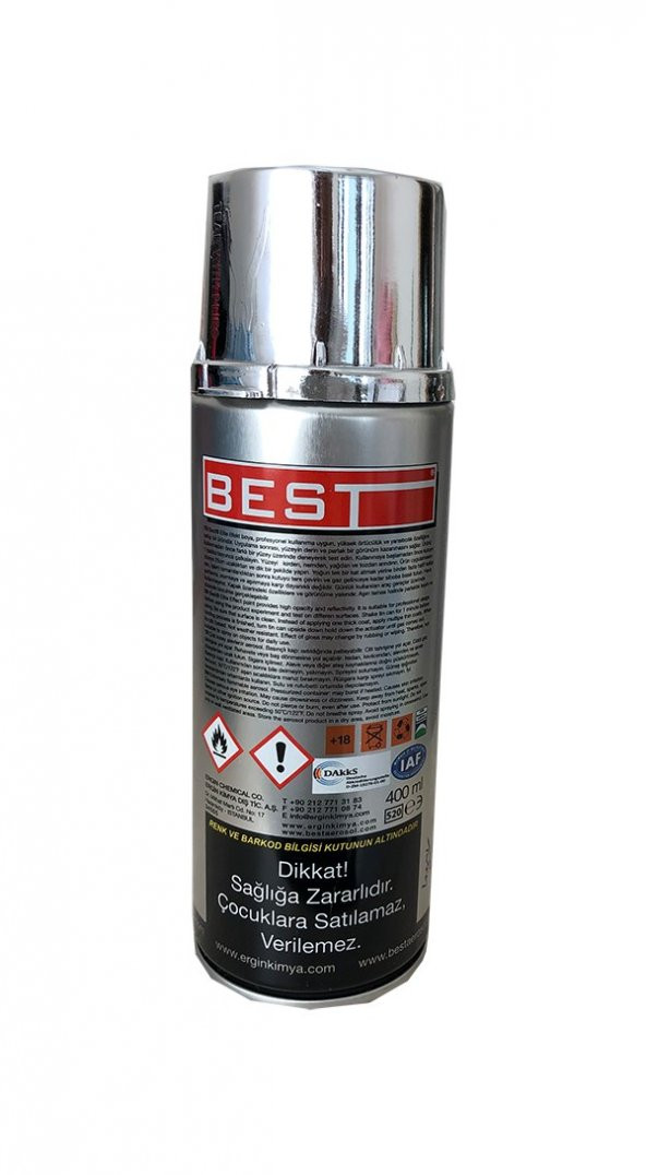 Best Krom Jant Boyası Elite Efekt Hobi Sprey Boya 400 ml - 2