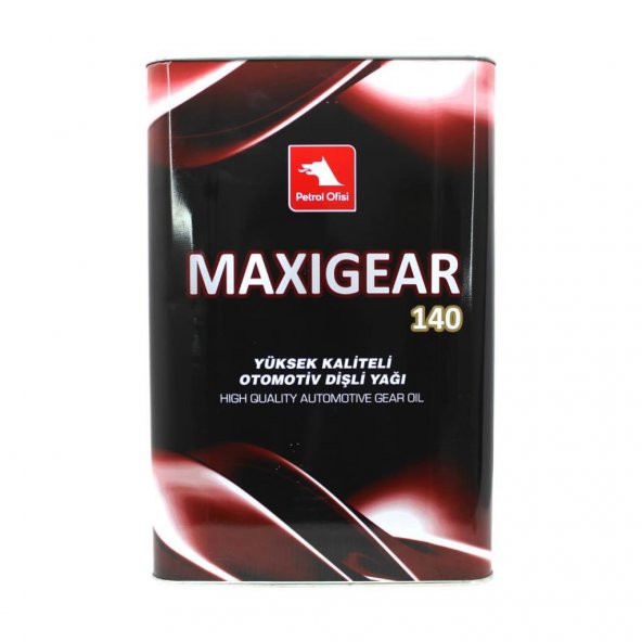 Petrol Ofisi Maxigear 140 15 Kg Mineral Otomotiv Dişli Yağı