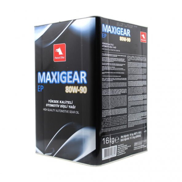 Petrol Ofisi Maxigear EP 80W-90 16 Kg Otomotiv Dişli Yağı - 2