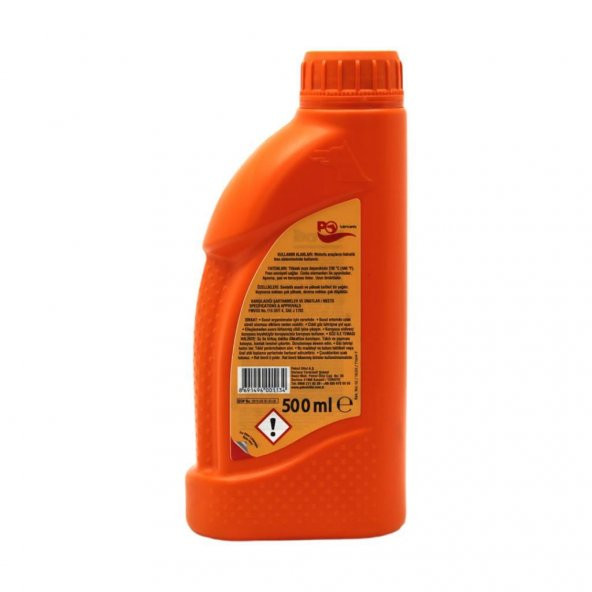 Petrol Ofisi DOT 4 Hidrolik Fren Yağı 500 ML Sentetik Esaslı - 2