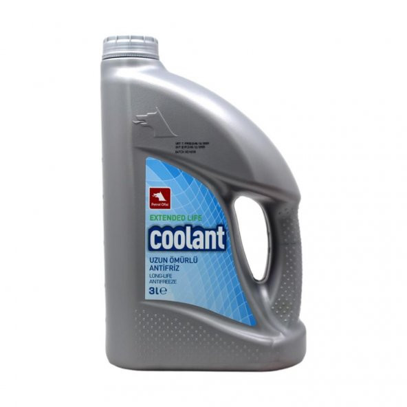 Petrol Ofisi Extended Life Coolant 3 Lt Organik Kırmızı Antifriz