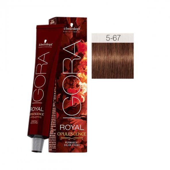 Igora Royal Opulescence 5-67 Açık Kahve Çikolata Bakır