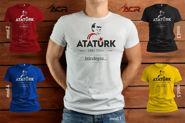 TYCB006 - Baskılı T-Shirt Cumhuriyet Bayramı Tişört Dizayn 29 Ekim Tshirt Bastırmak Yetişkin İçin Özel Tasarım Tişört - 1