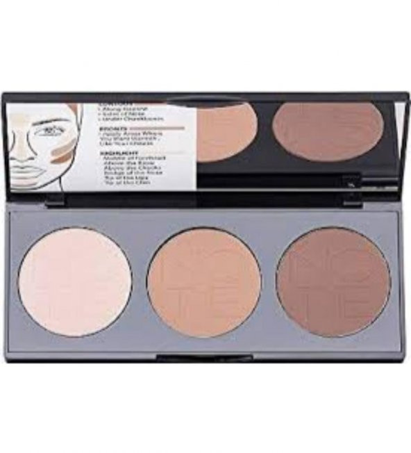 Note Perfecting Contouring Powder Palette 02 Medium To Dark - 1