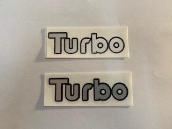 TURBO YAZISI FORD TRANSİT 1993-2000 ÇAMURLUK İÇİN - 1