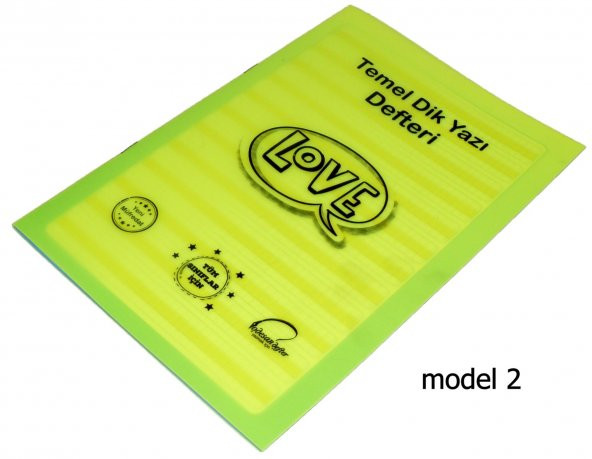 Odesan Temel Dik Yazı Defteri Yeni Müfredat A4 40 Yaprak Plastik Kapak - 3