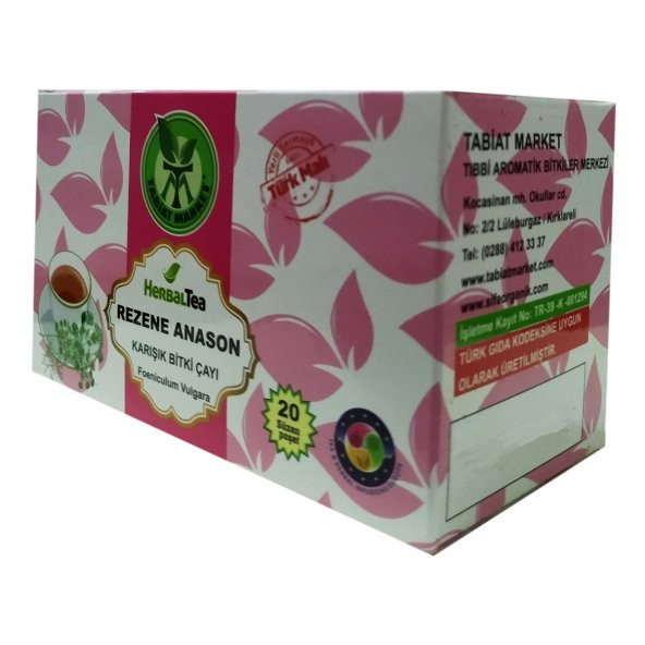 Tabiat Market Rezene Anason Karışık Bitki Çayı 20 Süzen Poşet - 3