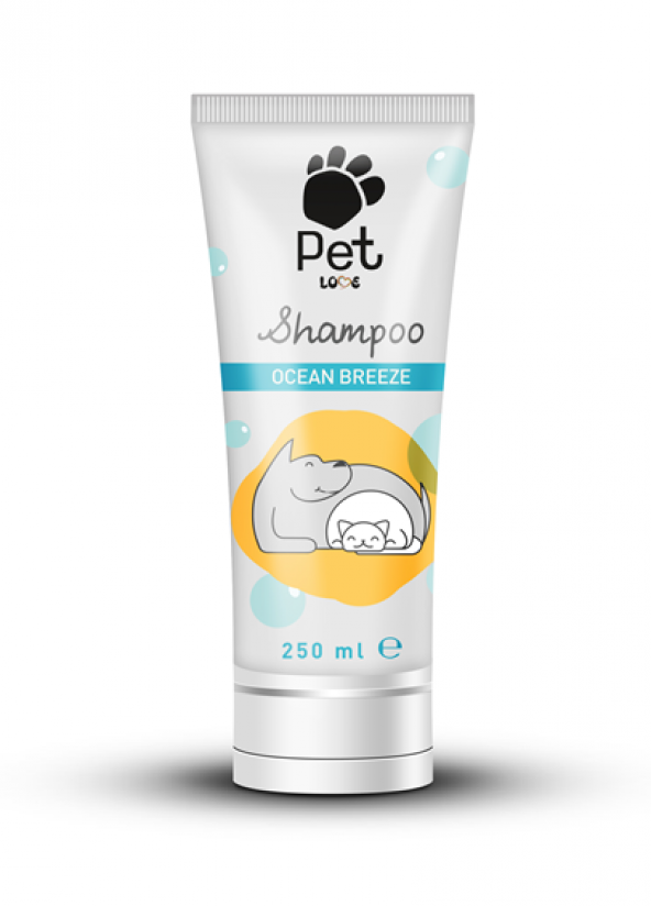 Pet Love Tüp Kedi & Köpek Şampuanı Ocean Breeze 250 ml