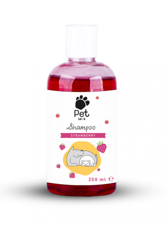 Pet Love Eco Kedi & Köpek Şampuan Strawberry 250 ml