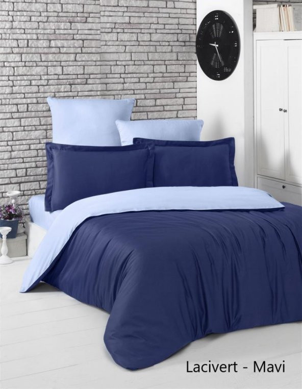 Karna Loft Çift Kişilik Mach Pamuk Saten Nevresim Takımı - 8