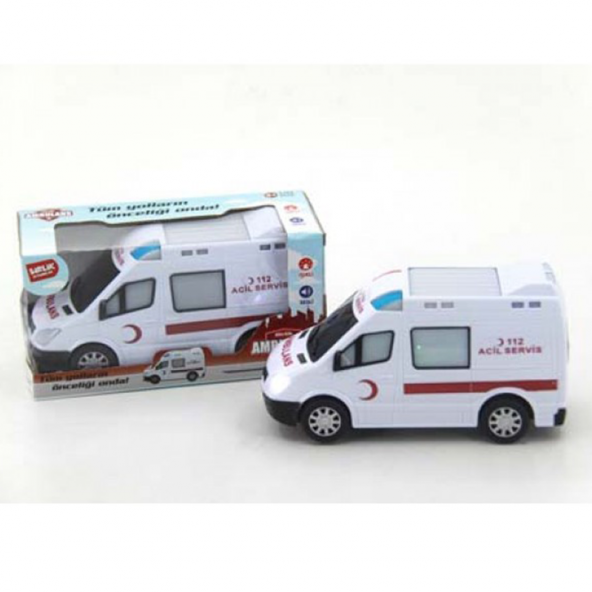 Birlik Oyuncak Kutulu Pilli Ambulans