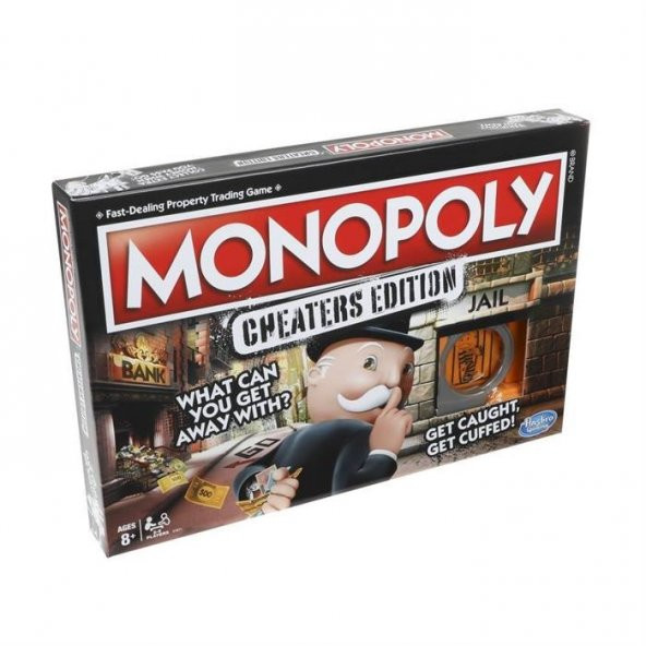 Monopoly Cheaters Edition E1871 TÜRKÇE YENİ 2018