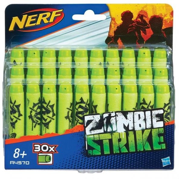 Nerf Zombie 30Lu Yedek Paket