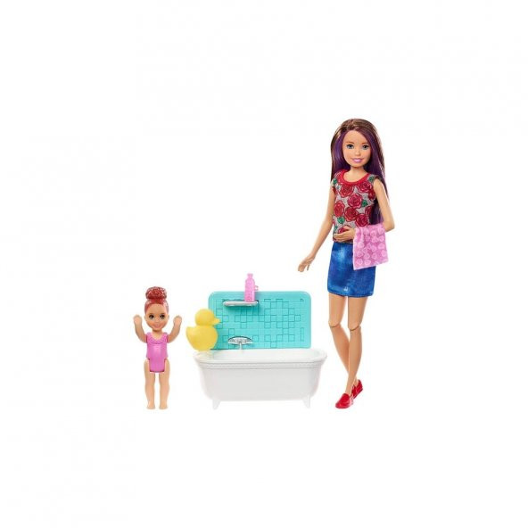 Barbie Bebek Bakıcısı Barbie Bebekler FHY89-FXH05