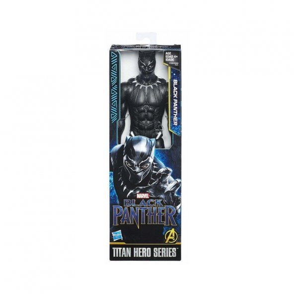 E3309 AVENGERS: ENDGAME TITAN HERO Black Panther Action Figür