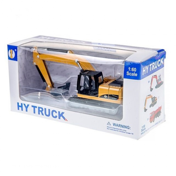 Hy Truck 1:60 Metal İş Makinası 6012-2