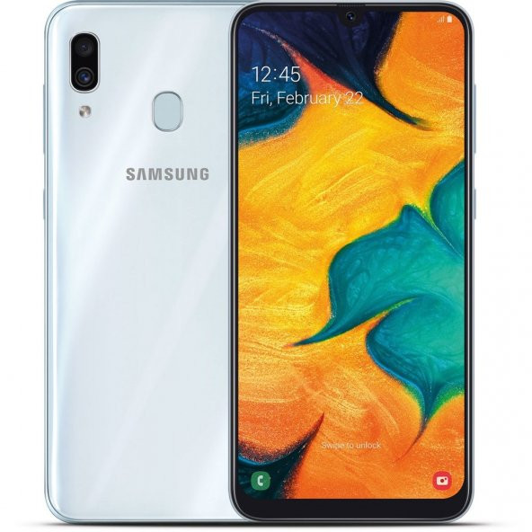Samsung A30s 4/64Gb (A307)  White Cep Telefonu