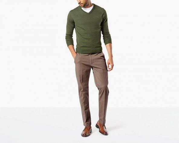 Dockers Erkek Smart 360 Flex Slim Stretch Pantolon 36272 - 5
