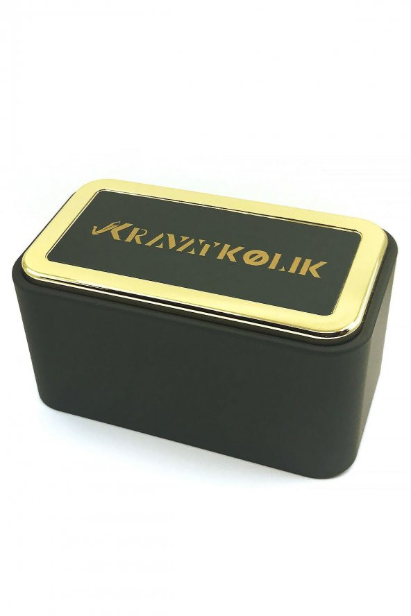 Taş Renk Yuvarlak Kol Düğmesi KD441 - 2