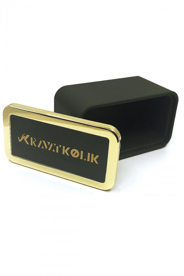 Taş Renk Yuvarlak Kol Düğmesi KD441 - 3