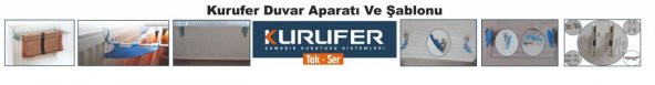 Kurufer Kalorifer Petek Çamaşır Kurutmalık + Duvar Montaj Aparatı - 6
