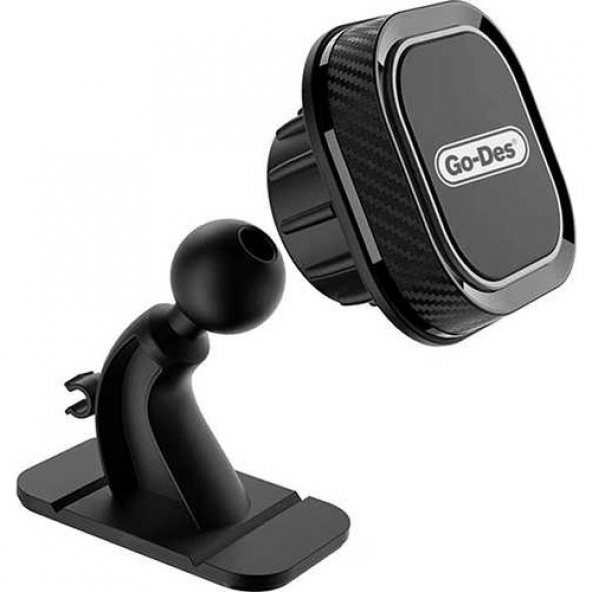 Go-Des Magnetic Dashboard Araç Telefon Tutucu GD-HD668 Siyah