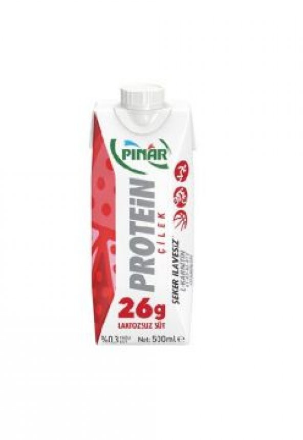 Pınar Protein Süt Çilek 500 ml