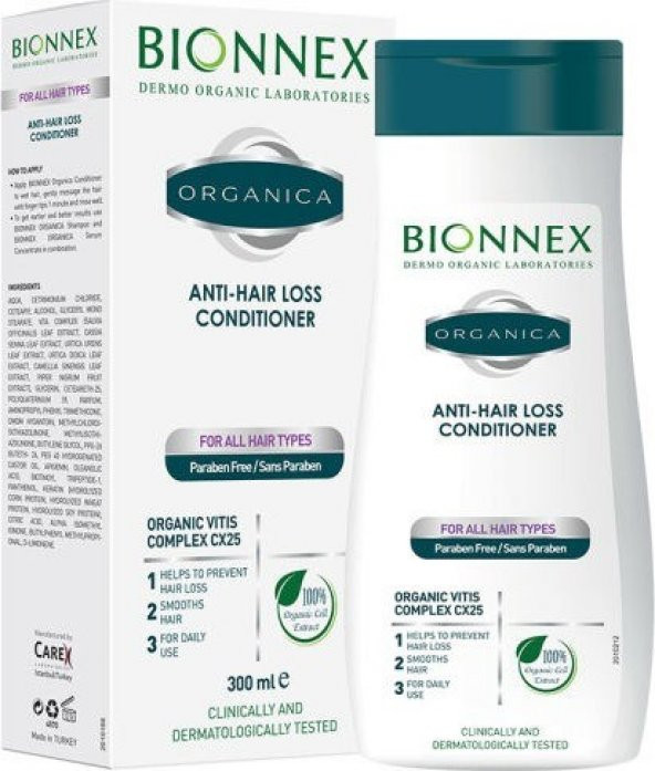 Bionnex Organica Dökülme Karşıtı Saç Kremi 300ml