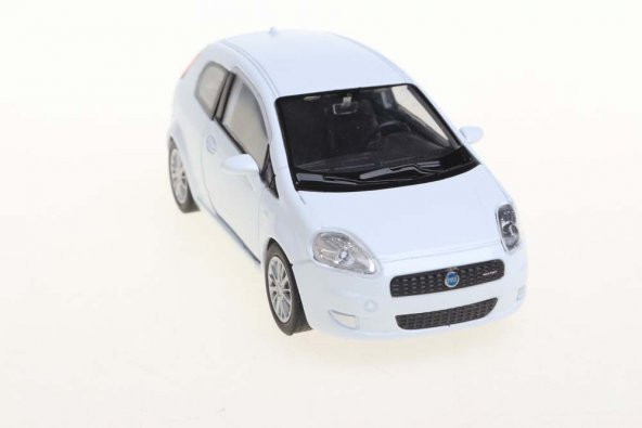 Welly Fiat Punto 1:36 Model Araba -Beyaz