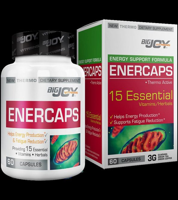 BigJoy Vitamins Enercaps 60 Kapsül