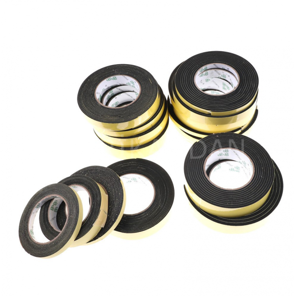 Yapışkan Bantlı Sünger / Eşik Süngeri / Kapı Pencere Banttı / EPDM-3x50mm